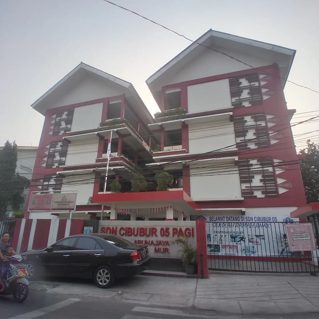 Gedung SDN Cibubur 05 tampak depan